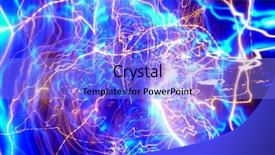  Presentation with light abstract - Colorful theme enhanced with glowing streaking - abstract light good for crazy backdrop and a light blue colored foreground