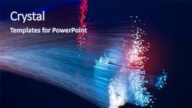  Presentation with abstract light brown - Colorful presentation enhanced with glowing streams data - fiber optics lights abstract background backdrop and a  colored foreground