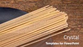  Presentation with wood wood grain - Presentation theme featuring gluten-and-grain-free-italian background and a red colored foreground