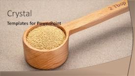  Presentation with gluten free - Audience pleasing PPT theme consisting of gluten-free-amaranth-grain backdrop and a lemonade colored foreground