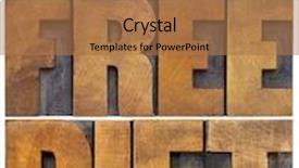  Presentation with gluten free - Cool new slide deck with gluten free diet word abstract - isolated text in letterpress wood type backdrop and a coral colored foreground