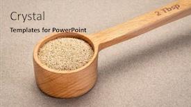  Presentation with ethiopia - Slide set enhanced with gluten-free-ivory-teff-grain background and a lemonade colored foreground