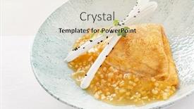  Presentation with sugar free - Slides featuring gluten-free-keto-pancakes background and a lemonade colored foreground