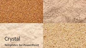  Presentation with gluten free - Colorful slide set enhanced with gluten free teff grain backdrop and a lemonade colored foreground