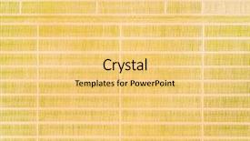  Presentation with genetic - Audience pleasing slide deck consisting of gm - aerial view to experimental fields backdrop and a yellow colored foreground
