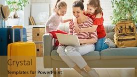  Presentation with adventure - Slide set enhanced with go-on-an-adventure-happy background and a gold colored foreground