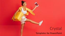  Presentation with adventure - Amazing theme having go-on-an-adventure-happy backdrop and a red colored foreground