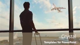  Presentation with adventure - Colorful PPT layouts enhanced with go-on-an-adventure-young backdrop and a coral colored foreground