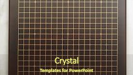  Presentation with board game - PPT theme having go the chinese board game background and a tawny brown colored foreground