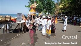  Presentation with spirits - PPT theme with their natural habitat kenya background and a gray colored foreground