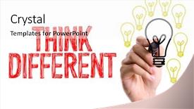  Presentation with compensation management hand marker - Amazing theme having goals ideas vision success - hand with marker writing think backdrop and a white colored foreground