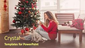  Presentation with writing pen - Presentation design consisting of goals-plans-make background and a  colored foreground