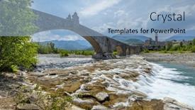  Presentation with devil - Presentation with gobbo-bridge-also-devil-bridge and a light blue colored foreground