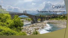  Presentation with devil - Slide set consisting of gobbo-bridge-also-devil-bridge and a light blue colored foreground