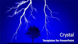  Presentation with god power - Colorful PPT layouts enhanced with god control - pure energy and electricity backdrop and a black colored foreground