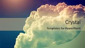  Presentation with beautiful nature - Amazing presentation theme having god evil - beautiful nature background fantastic colorful backdrop and a blonde colored foreground