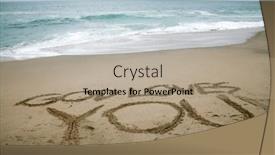  Presentation with god love - PPT theme featuring god-loves-you-words-written background and a  colored foreground