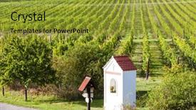  Presentation with torture - Amazing PPT layouts having god's torture near hnanice with autumnal vineyard southern moravia czech republic backdrop and a gold colored foreground