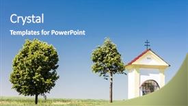  Presentation with torture - Cool new PPT theme with god's torture with grain southern moravia czech republic backdrop and a teal colored foreground