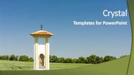  Presentation with czech republic - Colorful PPT theme enhanced with god's torture with grain czech republic backdrop and a teal colored foreground