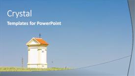  Presentation with torture - Colorful slide set enhanced with god's torture with grain southern moravia czech republic backdrop and a teal colored foreground