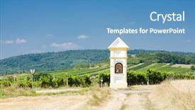  Presentation with torture - Beautiful PPT layouts featuring god's torture with vineyard near retz lower austria austria backdrop and a teal colored foreground