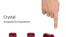  Presentation with shell - Amazing presentation design having god war - hand and globe shell game backdrop and a white colored foreground