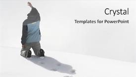  Presentation with god help - Audience pleasing presentation theme consisting of god we trust - man begging man with lost backdrop and a white colored foreground