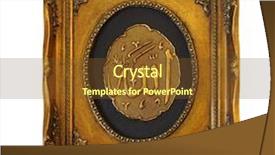 Presentation with word god - Cool new PPT theme with god word written in arabic backdrop and a tawny brown colored foreground