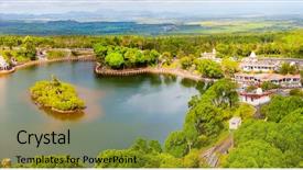  Presentation with hanuman - Amazing presentation having goddess lakshmi and others gods backdrop and a gold colored foreground