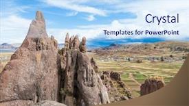  Presentation with rock - Presentation featuring godunique - hayu marca the mysterious stargate background and a sky blue colored foreground