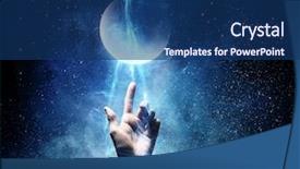  Presentation with media - Cool new presentation theme with godunique - when creating something unique mixed backdrop and a ocean colored foreground