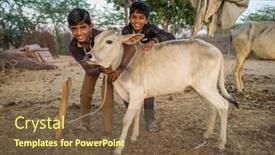  Presentation with tribe - Slide set consisting of godwar-region-india-12-february background and a tawny brown colored foreground