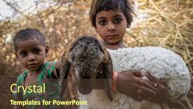  Presentation with community - Presentation with godwar-region-india-13-february background and a tawny brown colored foreground