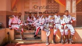  Presentation with members - PPT layouts with godwar-region-india-15-february background and a red colored foreground