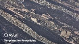  Presentation with black gold - PPT layouts having gold and black nikel ore background and a dark gray colored foreground