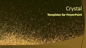  Presentation with abstract gold black - Theme having gold-and-bronze-glitter-color background and a wine colored foreground