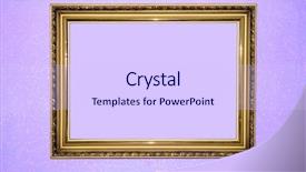  Presentation with gold frame - Beautiful PPT layouts featuring gold antique frame on decorative background backdrop and a sky blue colored foreground