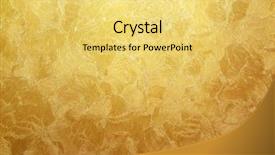  Presentation with texture - Amazing presentation theme having gold background texture element backdrop and a yellow colored foreground