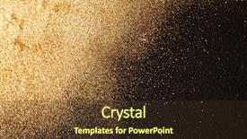  Presentation with abstract gold - PPT layouts featuring gold background background and a tawny brown colored foreground