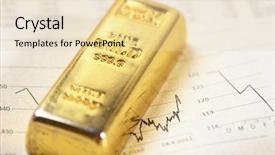  Presentation with gold - Colorful presentation theme enhanced with gold bar concept backdrop and a lemonade colored foreground