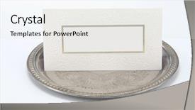  Presentation with gold border - Colorful presentation design enhanced with gold border - greeting card backdrop and a white colored foreground