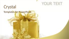  Presentation with gold border - Audience pleasing slides consisting of close-up of a swamp wallaby in a dutch zoo backdrop and a coral colored foreground