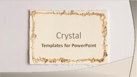  Presentation with gold glitter - Slide set consisting of gold-bronze-glitter-empty-canvas background and a lemonade colored foreground