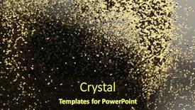  Presentation with gold sparkle - Presentation theme enhanced with gold-bronze-glitter-shine-glow background and a wine colored foreground