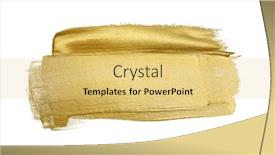  Presentation with abstract gold - Amazing PPT layouts having gold-bronze-glittering-color-smear backdrop and a yellow colored foreground