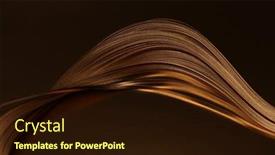  Presentation with abstract gold black - Presentation design featuring gold-bronze-paper-wave background and a wine colored foreground