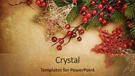  Presentation with happy birthday mama greeting card - Amazing PPT theme having gold brown - beautiful vintage greeting card backdrop and a yellow colored foreground