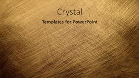  Presentation with brushed metal - Slide deck enhanced with gold-brushed-metal-texture-background background and a  colored foreground