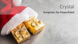  Presentation with red gold - 